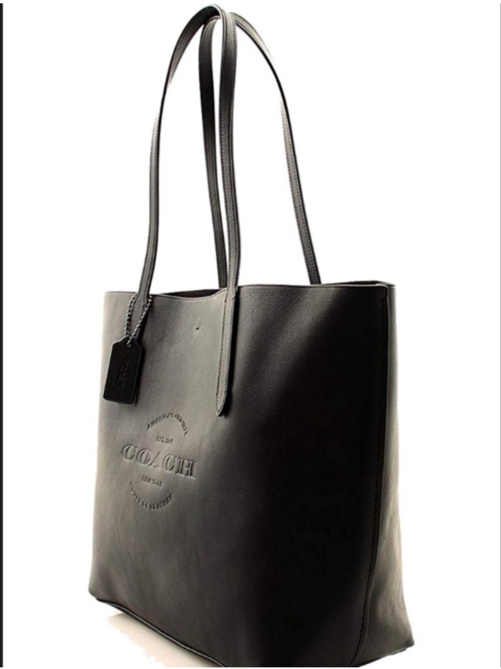 Coach Hudson Leather Tote - Picture 2 of 12